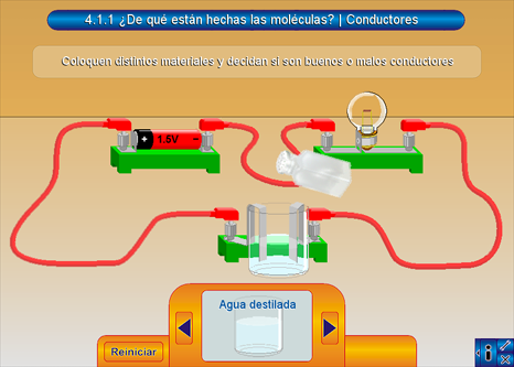 Al arrastrar el salero por encima del recipiente, gira automticamente