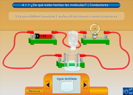 Al girar totalmente, se vierte una pizca de sal
