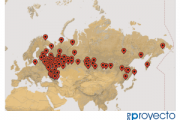 Geolocaliza las capitales de Federación Rusa
