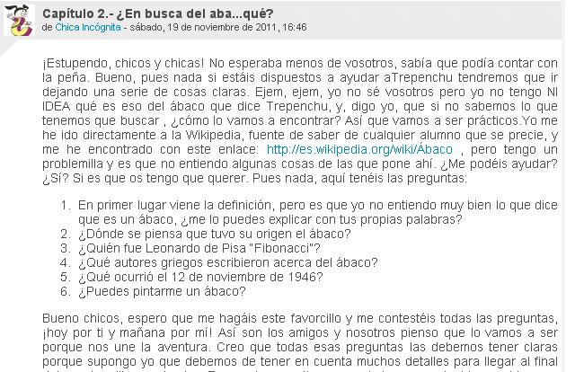 Foro de la Chica Incógnita