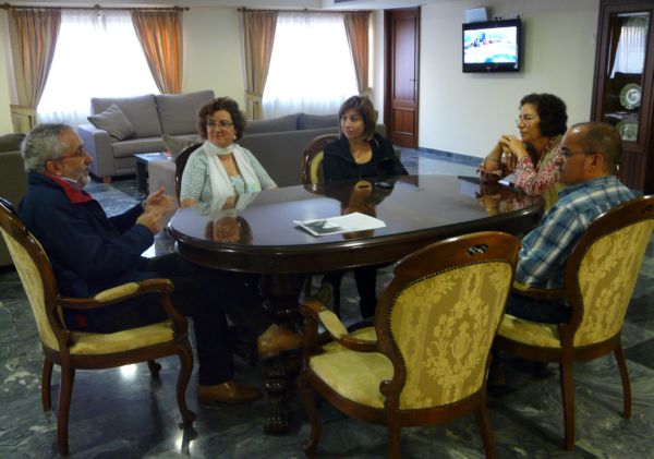 Reunión con Luis Cachafeiro