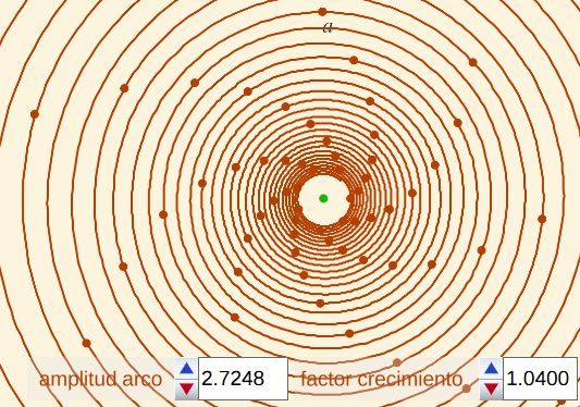 Aliasing en la espiral de Durero