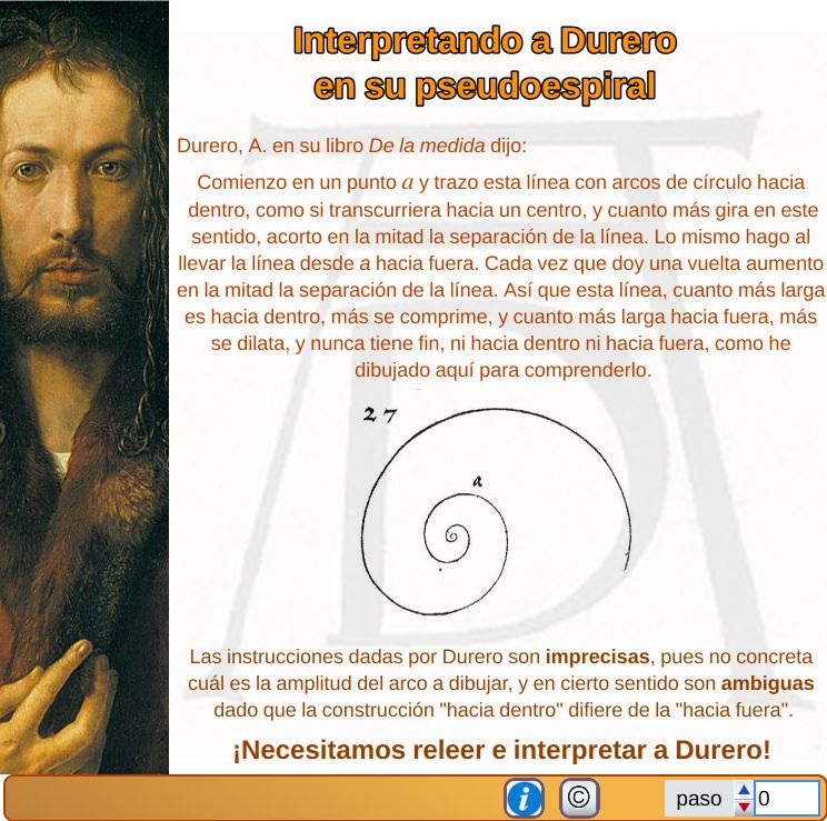 EscenaInterpretandoADurero