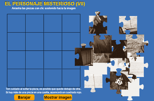 Puzle del personaje misterioso (VII)