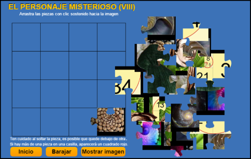 Puzle del personaje misterioso (VIII)