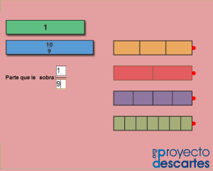enlace a Fracciones impropias - parte 1