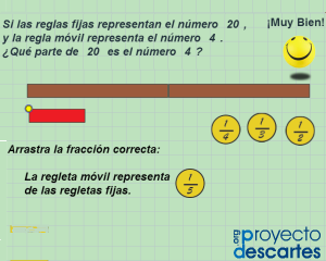 enlace a Las regletas y las fracciones