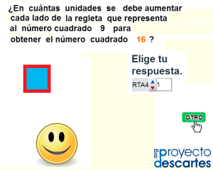 portada de Las regletas y los números cuadrados