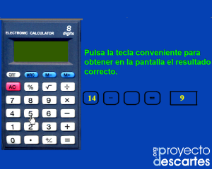 enlace a Cálculos con calculadora