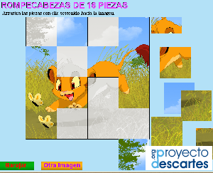 Portada del recurso Puzle de 16 piezas cuadradas
