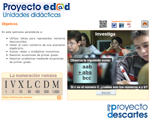 Expresiones algebraicas
