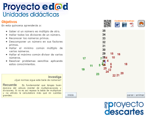 Múltiplos y divisores