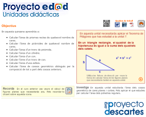 Àrees de cossos geomètrics