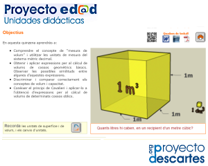 Volums de cossos geomètrics