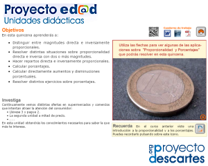 Proporcionalidad