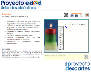 Funcions lineals i quadràtiques