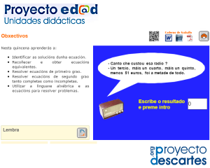 Ecuacións de segundo grao