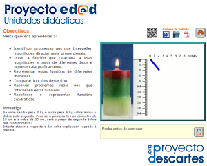 Funcións lineais e cuadráticas