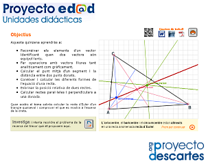 Geometria analítica del pla