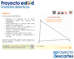Geometría analítica del plano