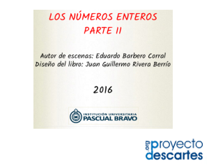 Cuaderno para practicar con los números enteros, segunda parte