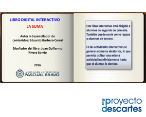 Cuaderno para practicar la suma