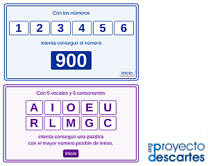 Haz click para abrir el recurso Cifras y letras