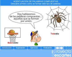 Acentuación en palabras compuestas