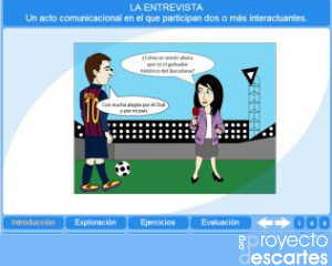 Texto informativo: la entrevista