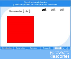 Portada del recurso Multiplicación de fracciones