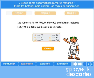 Portada del recurso Números romanos y egipcios