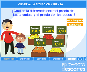 Portada del recurso Resta de decimales