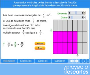 Portada del recurso División de fracciones