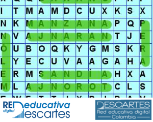 Plantilla: Sopa de letras 12x12