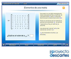 Portada del recurso Operaciones con matrices