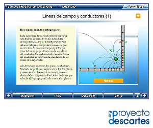 Portada del recurso Campos eléctricos en conductores