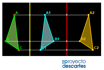 Movimientos en el plano. Vectores