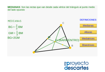 Rectas notables de un triángulo