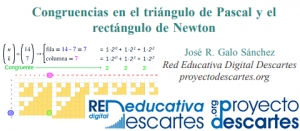 Artículo Congruencias en triángulo de Pascal y el rectángulo de Newton