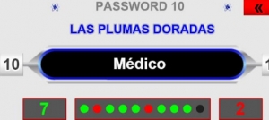 Empezando con un juego. Password 10