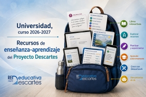 Universidad, curso 2026-2027. Recursos de enseñanza-aprendizaje del Proyecto Descartes