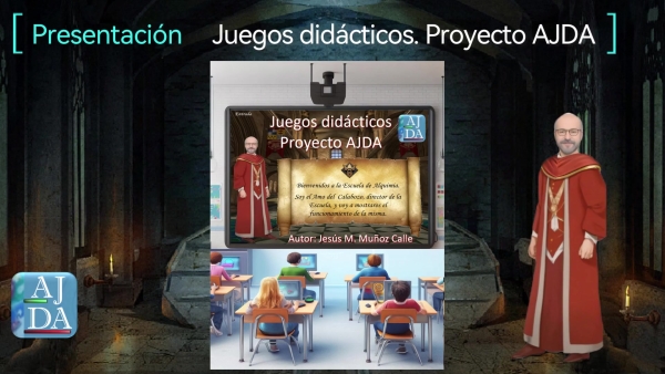 Publicación del libro interactivo &quot;Juegos didácticos. El Proyecto AJDA&quot;