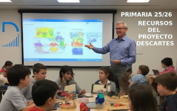Educación Primaria, curso 2025-2026. Recursos de enseñanza-aprendizaje del Proyecto Descartes
