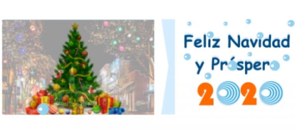 Feliz Navidad y Próspero 2020