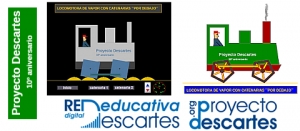Dos escenas del décimo aniversario del Proyecto Descartes