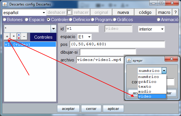 editor de escenas