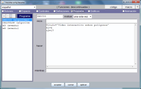 editor de escenas