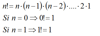 Factorial de un número