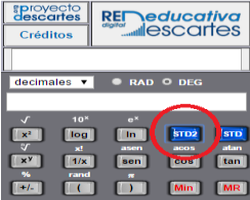 Modo estadística bidimensional