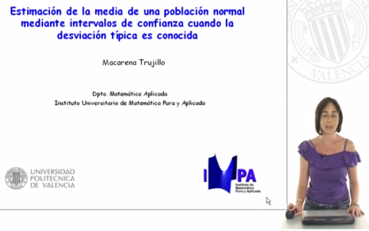 Estimación media
